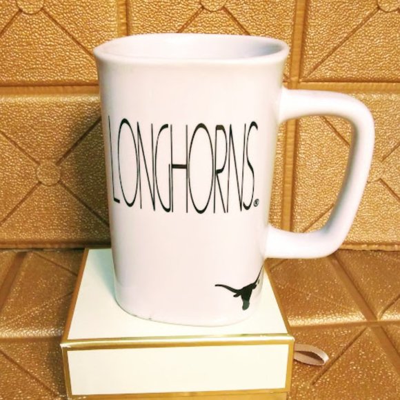 TEXAS LONGHORNS MUGS*UNIVERSITY OF TEXAS*COLLEGIATE LICENSED*CERAMIC - Picture 3 of 8